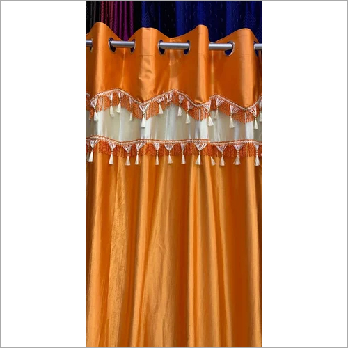 Cotton Jhallar Curtains