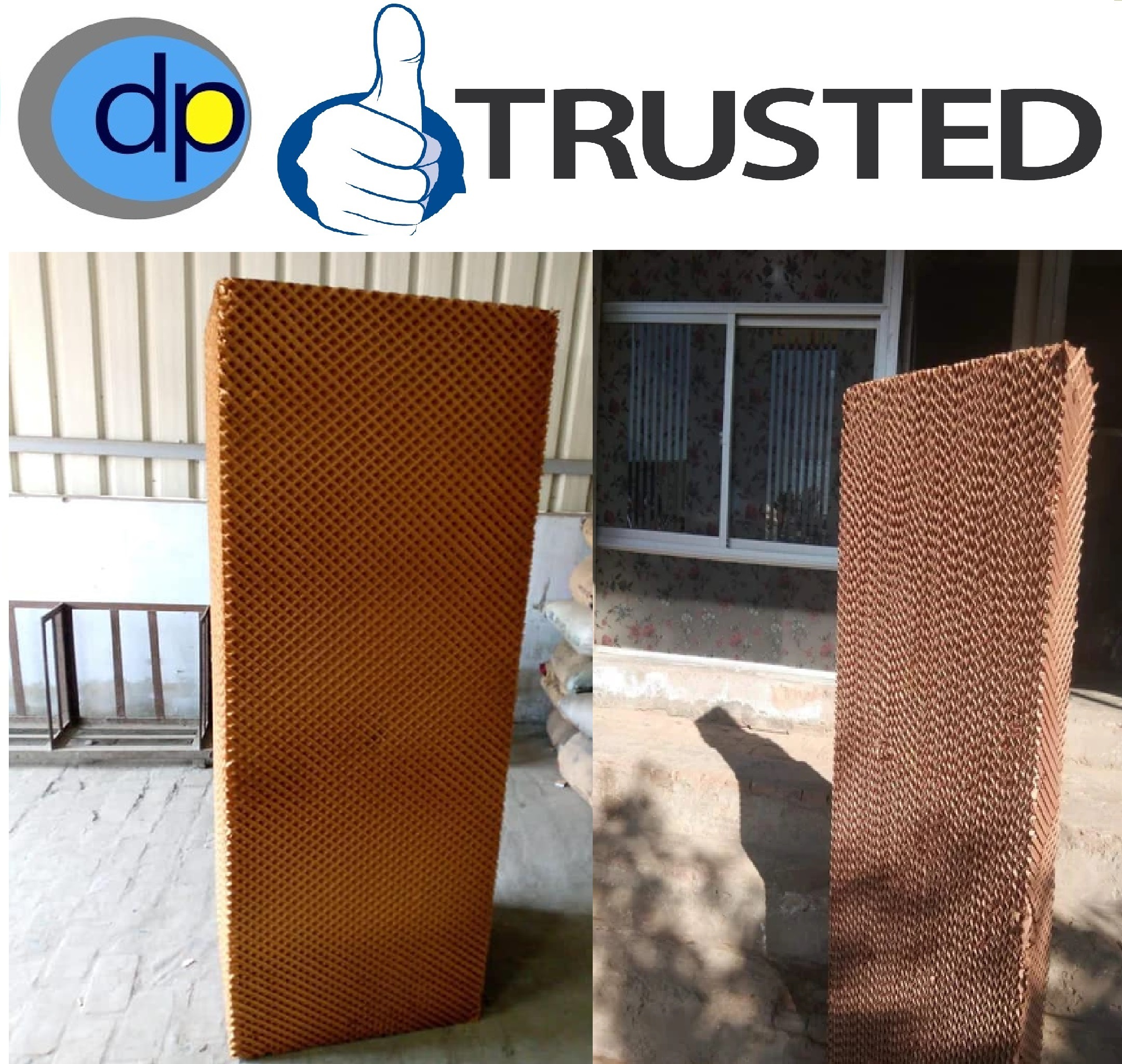 Brown Evaporative Honeycomb Cooling Pads By Amravati Maharashtra