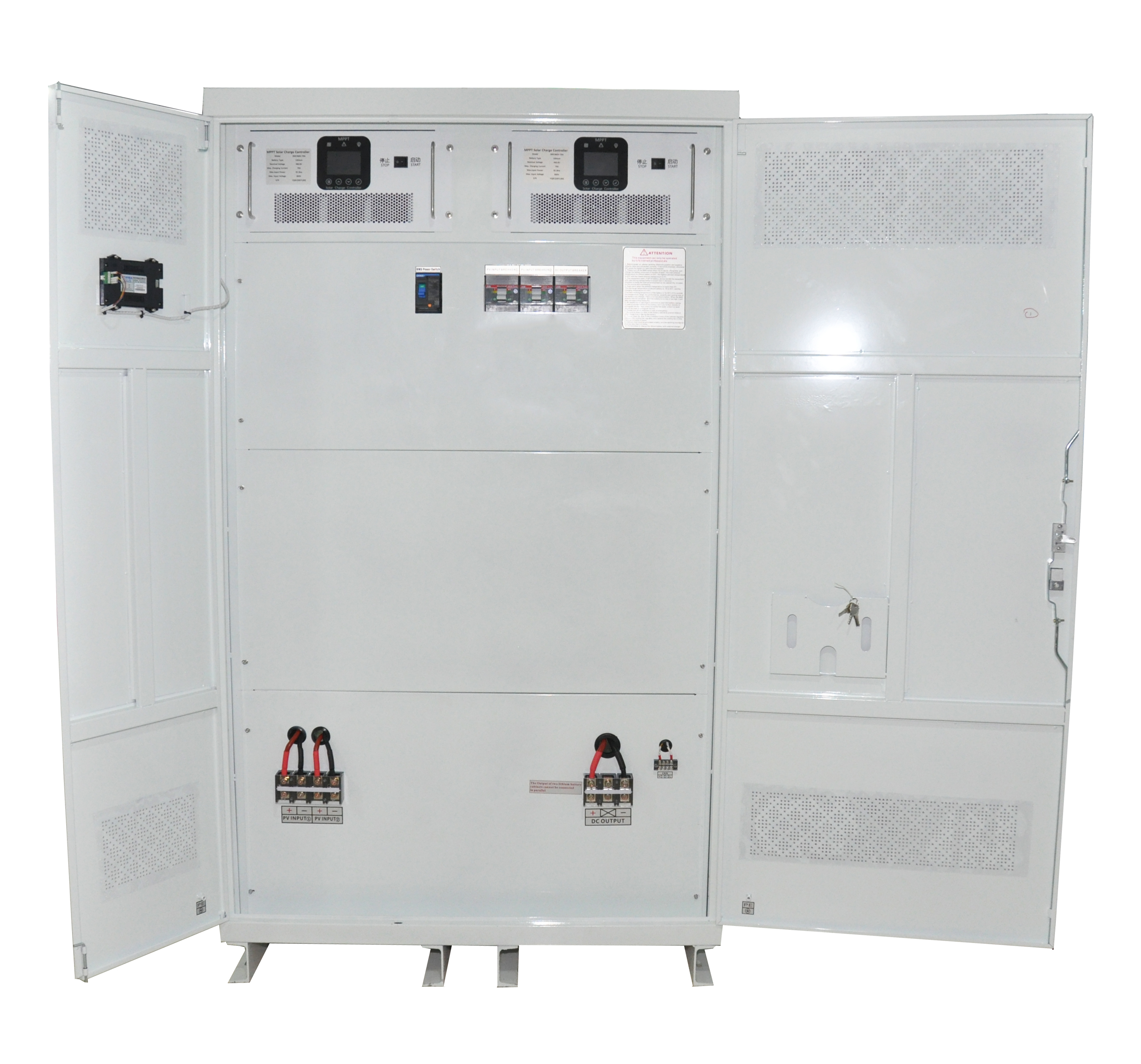 400kwh Lifepo4 Lithium Ion Battery With Bms System - Color: White And Green