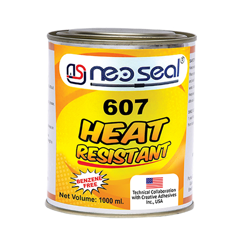 1000ml Sr607 हीट रेसिस्टेंट सिंथेटिक रबर चिपकने वाला अनुप्रयोग: औद्योगिक
