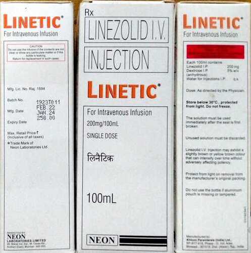 लाइनेटिक 100ml Iv इंजेक्शन
