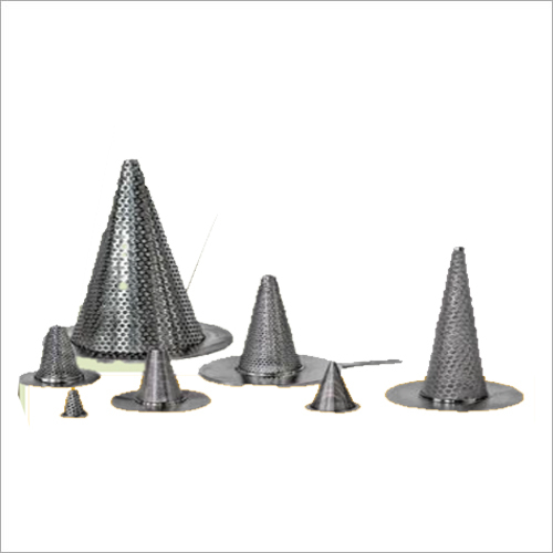 सफेद शंक्वाकार फ़िल्टर