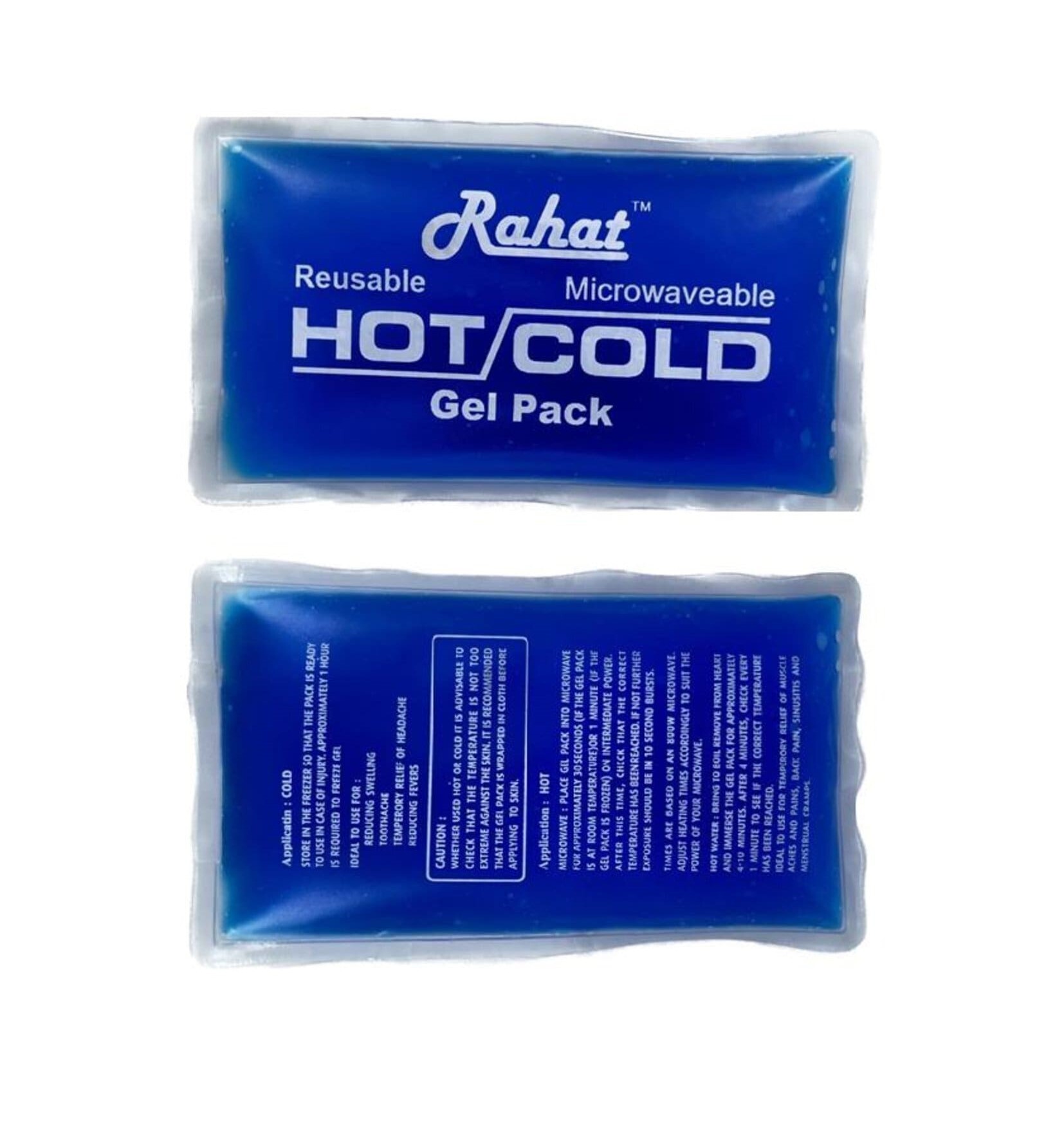 Rahat Hot And Cold Gel Pack For Quick Relief From Pain - Color: Blue