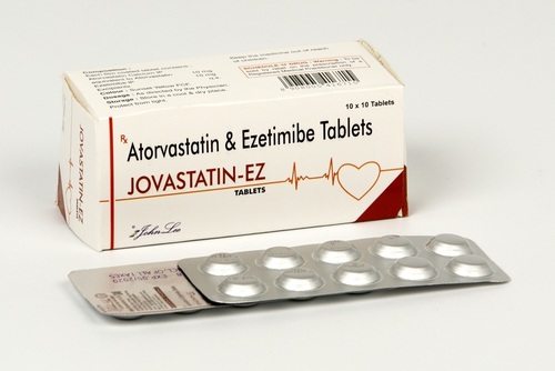 Atorvastatin Tablets - Atorvastatin Calcium IP 10MG + Ezetimibe IP 10MG + Fenofibrate IP 160MG, Cholesterol Management | Cardiovascular Health Support