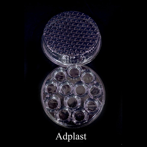 ढक्कन के साथ 12 पीसी लड्डू पैकेजिंग ट्रे