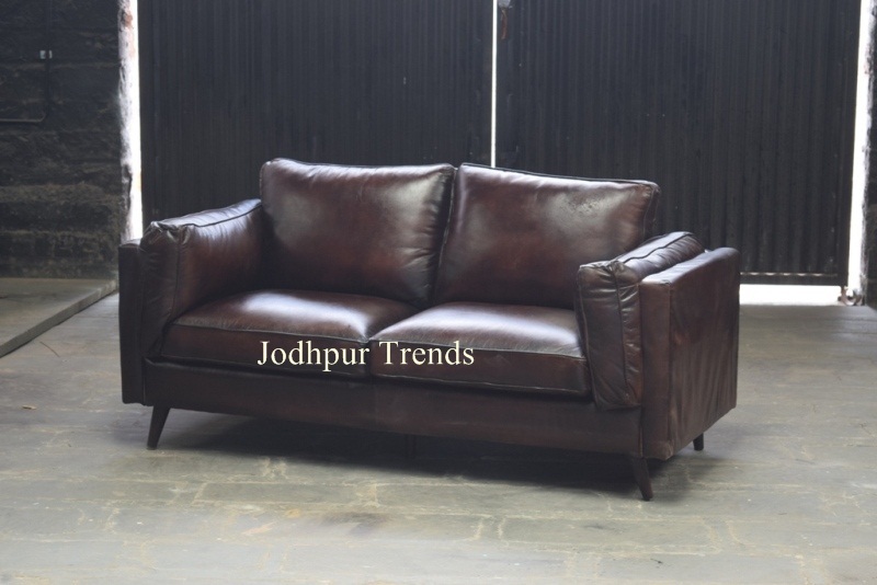 Leather Sofa Two Seater