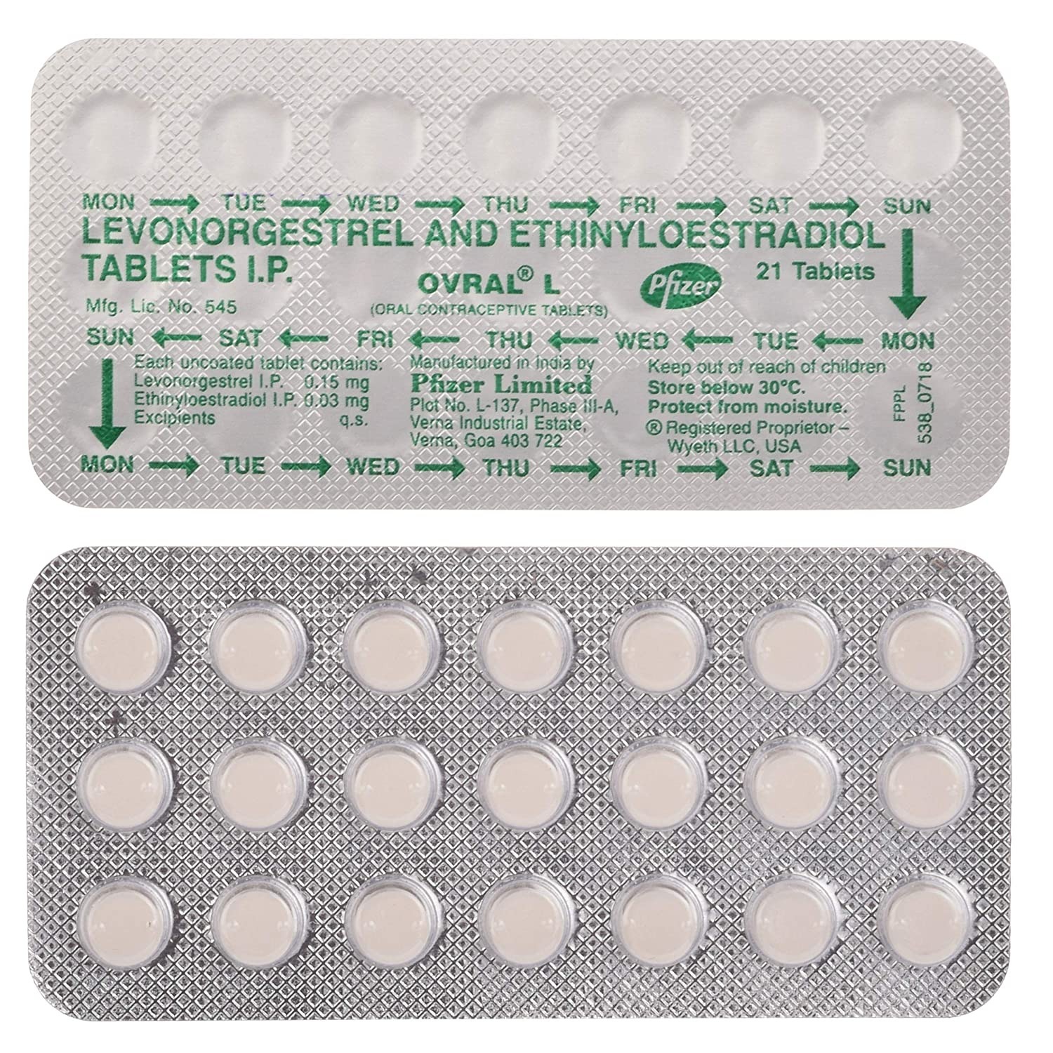 Levonorgestrel Ethinyl Estradiol Tablet Cold & Dry Place
