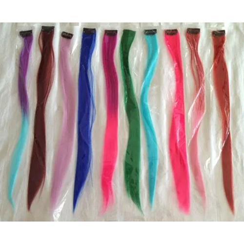 मल्टीकलर लेडीज़ हाइलाइट्स हेयर एक्सटेंशन