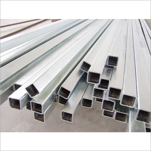 व्हाइट जीआई स्क्वायर पाइप