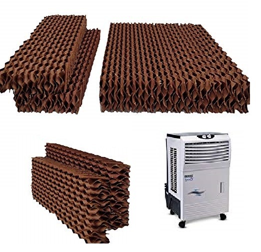 Brown And Green Brown Honeycomb Cooling Pad Manufacturer From Pune Maharashtra