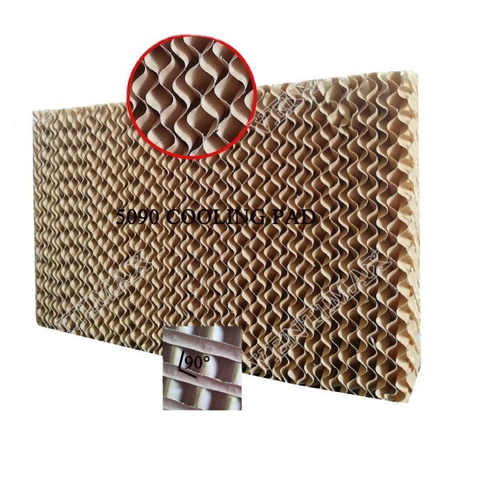 Brown And Green Brown Honeycomb Cooling Pad Wholesaler From Pune Maharashtra