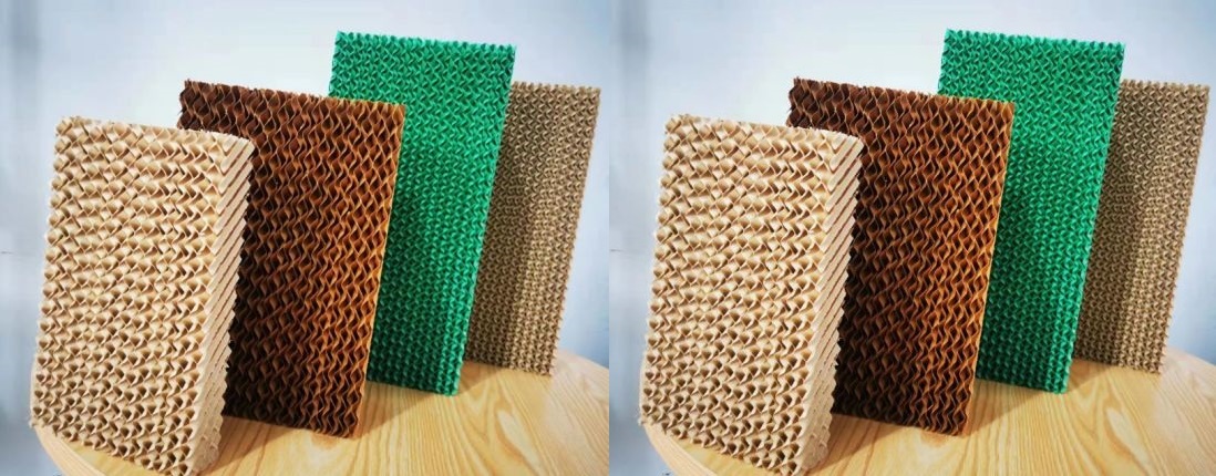 Brown And Green Brown Honeycomb Cooling Pad From Visakhapatnam Andhra Pradesh India