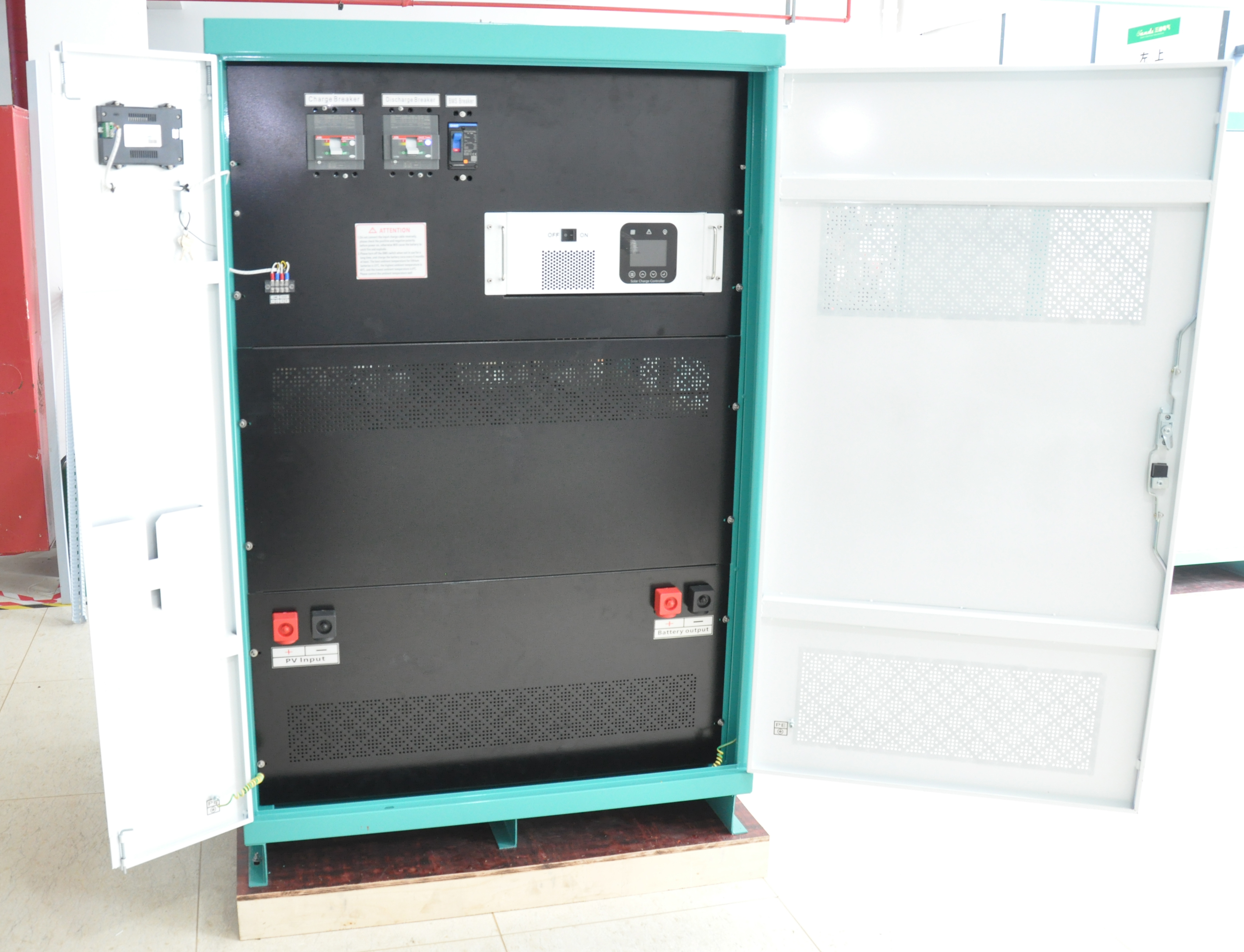 White 460v 57.6kwh Longer Lifespan Lithium Ion Battery