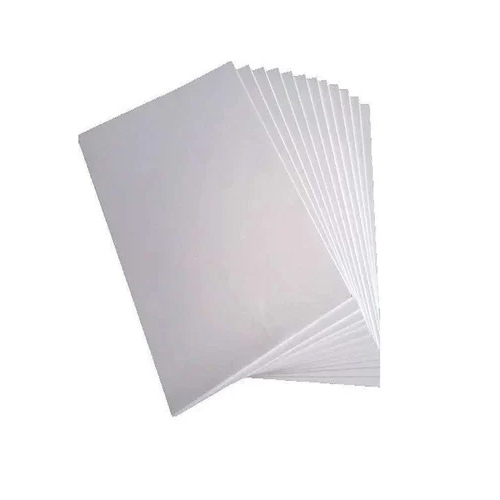 350 Gsm Single Coated Grey Back Duplex Paper - Customized Size | Digital Printing, Embossed Surface Finish For Commercial Use
