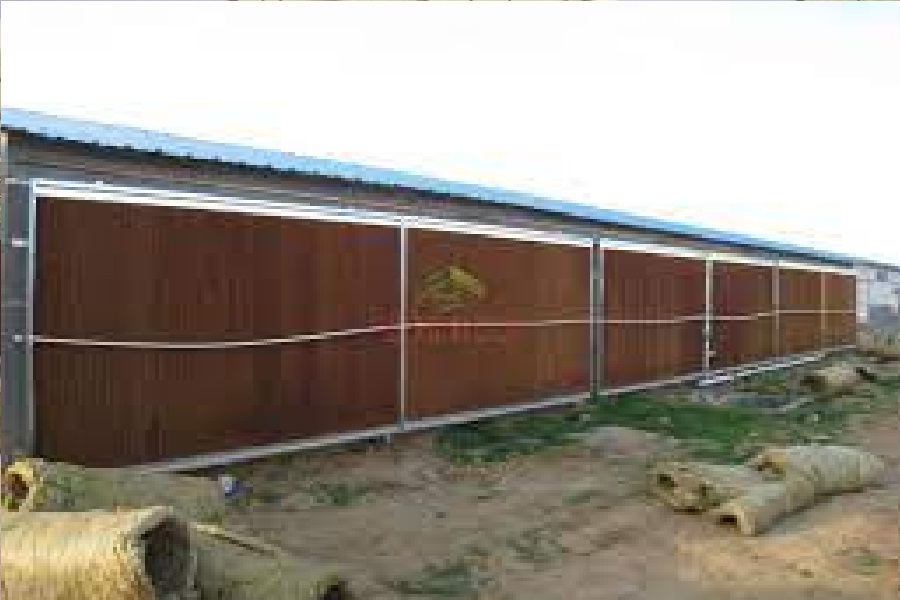 Cellulose Pad Dealers - 600mm To 1800mm Sizes | Brown & Green Brown Color, Ideal For Industrial Cooling Applications