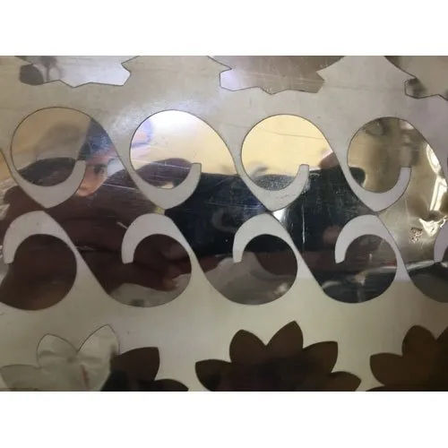 Pvc Golden Mirror Sticker