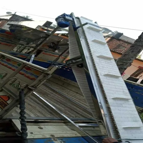 स्टेनलेस स्टील स्वचालित सामग्री हैंडलिंग कन्वेयर