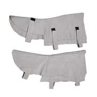 व्हाइट स्प्लिट लेदर लेग गार्ड जेंडर: यूनिसेक्स