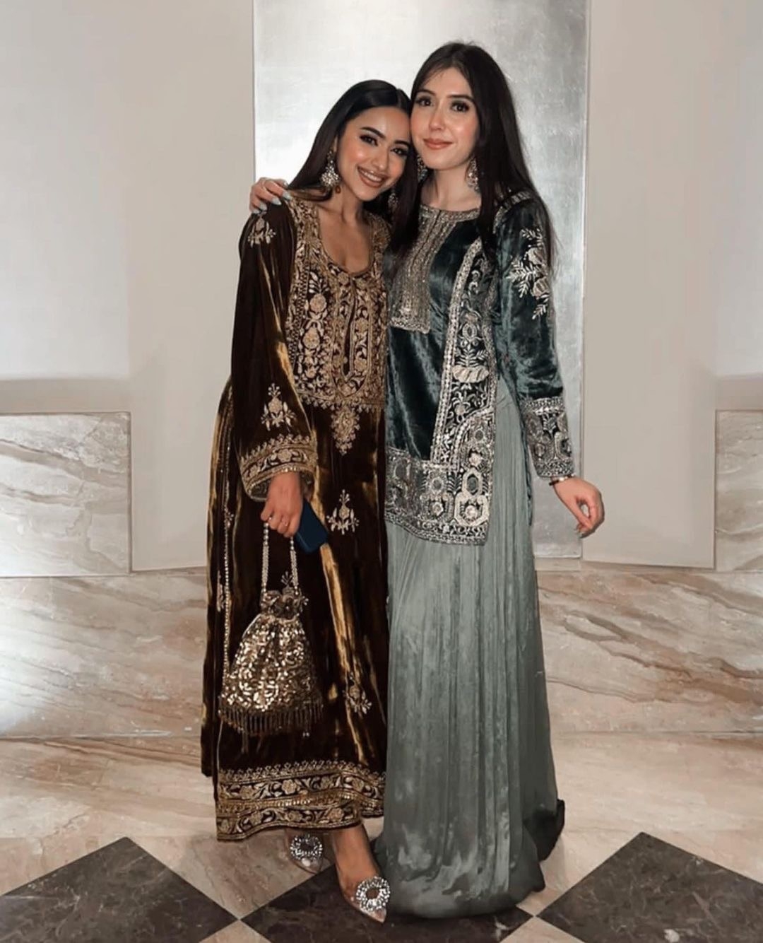 Indian Velvet Designer Suit