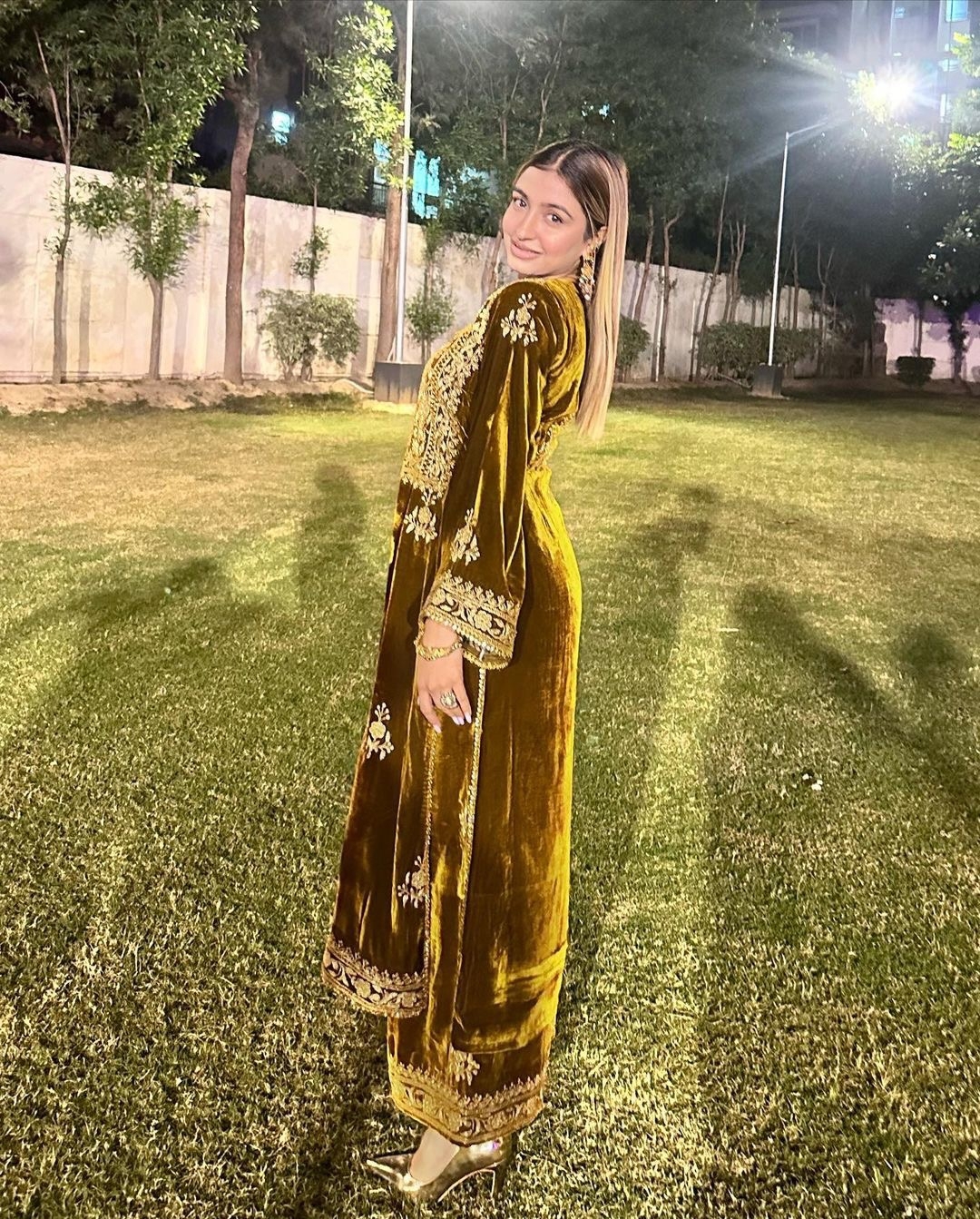 Indian Velvet Designer Suit