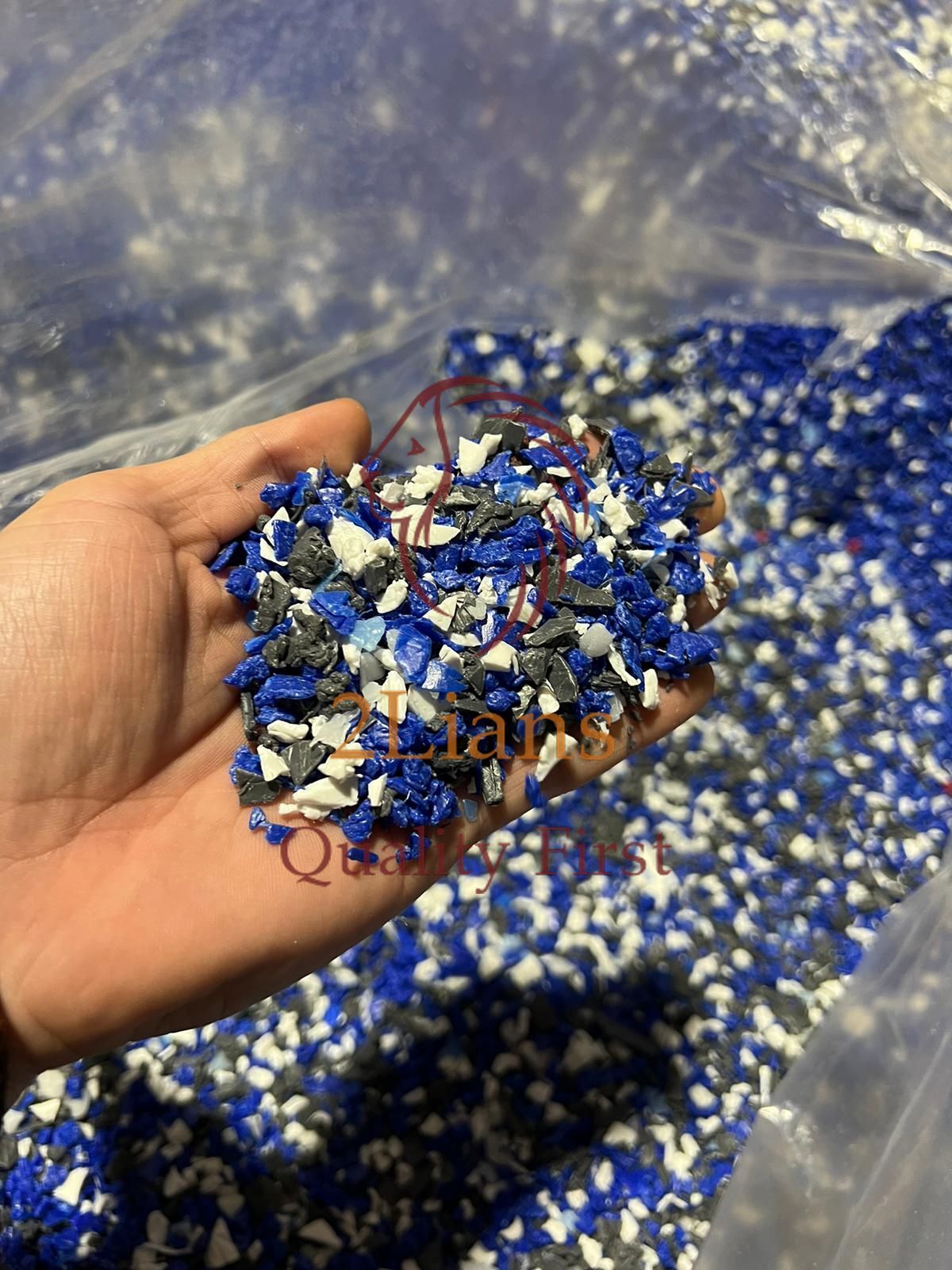 High-density Polyethylene Hdpe Blow Molding Mixed Color Plastic Scrap Material For Sales