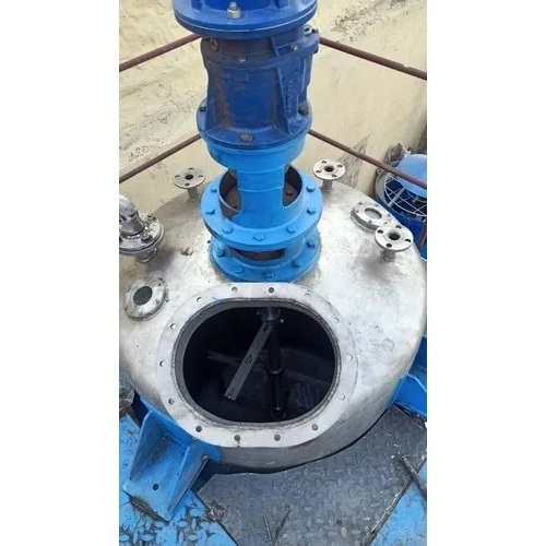 Stainless Steel Jacketed Reactor - 500-40000 Liter Capacity | Silver, Chemical Processing Solution