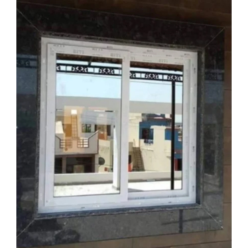 प्लास्टिक लेसो व्हाइट Upvc विंडो