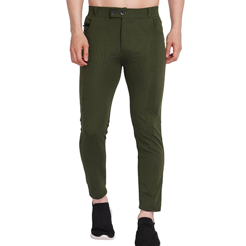 विभिन्न उपलब्ध पुरुषों के लिए ग्रीन ड्रायफिट फ़ैब्रिक ट्राउज़र