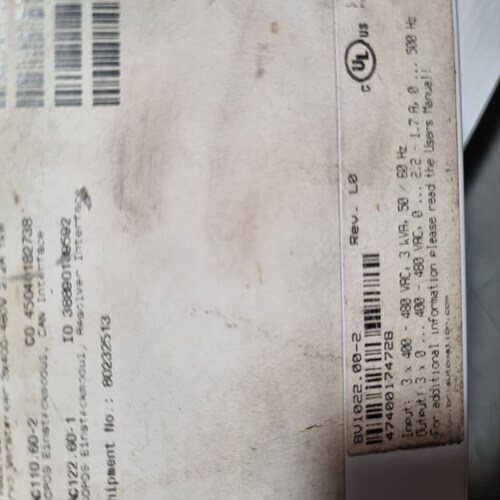 B/r 8v1022.00-2 Acopos Servo Drive