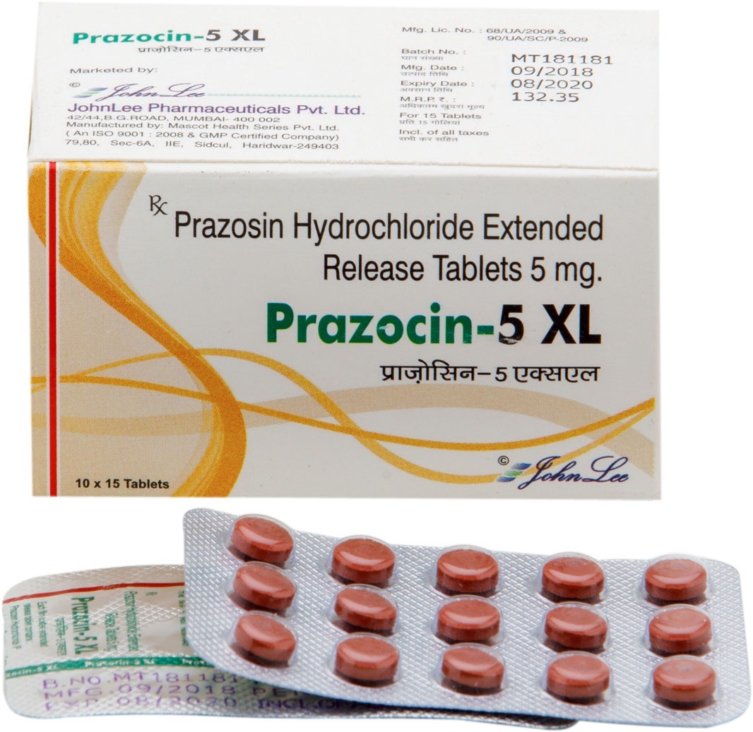Prazosin Hydrochloride Extended Release Tablets Prazosin Hydrochloride Tablet