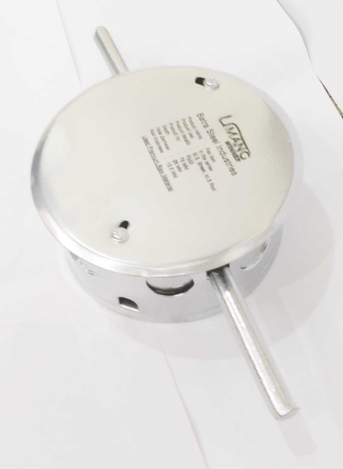 Electrical Powder Cotted Fan Box - 1 Mm Tata Ms Sheet, 12 Mm Rod Thickness | Designed For Lantern Applications, Heavy Duty Protection Level