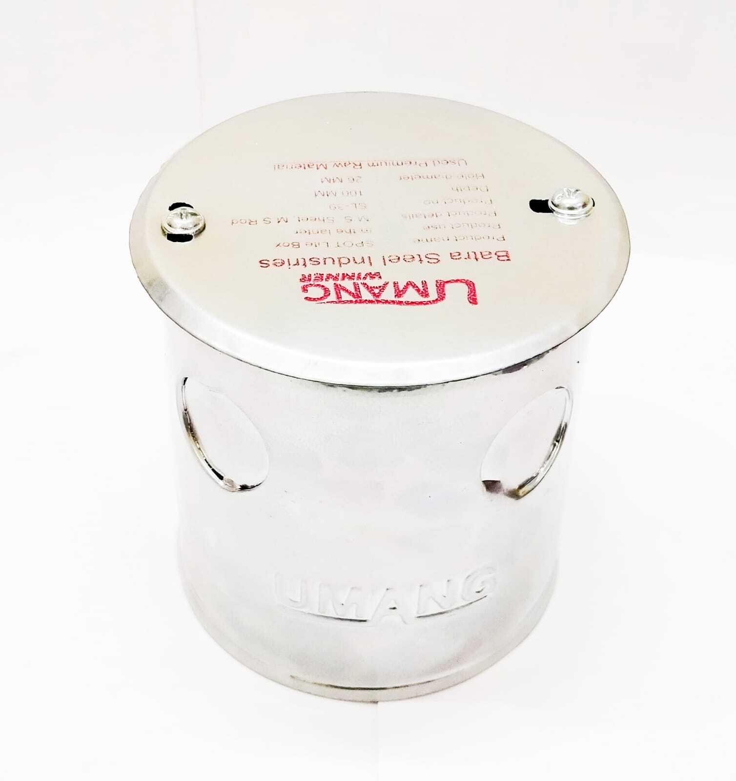 Electrical Powder Cotted Fan Box - 1 Mm Tata Ms Sheet, 12 Mm Rod Thickness | Designed For Lantern Applications, Heavy Duty Protection Level
