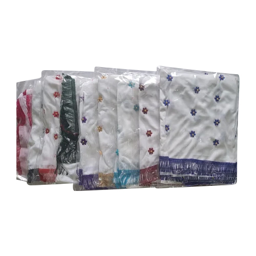 Indian Heavy Lycra Floral Moti Fancy Dupatta