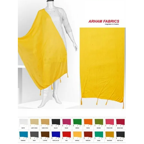 Lycra Dupatta - 2.20 Meters, Washable Casual Wear for All Seasons