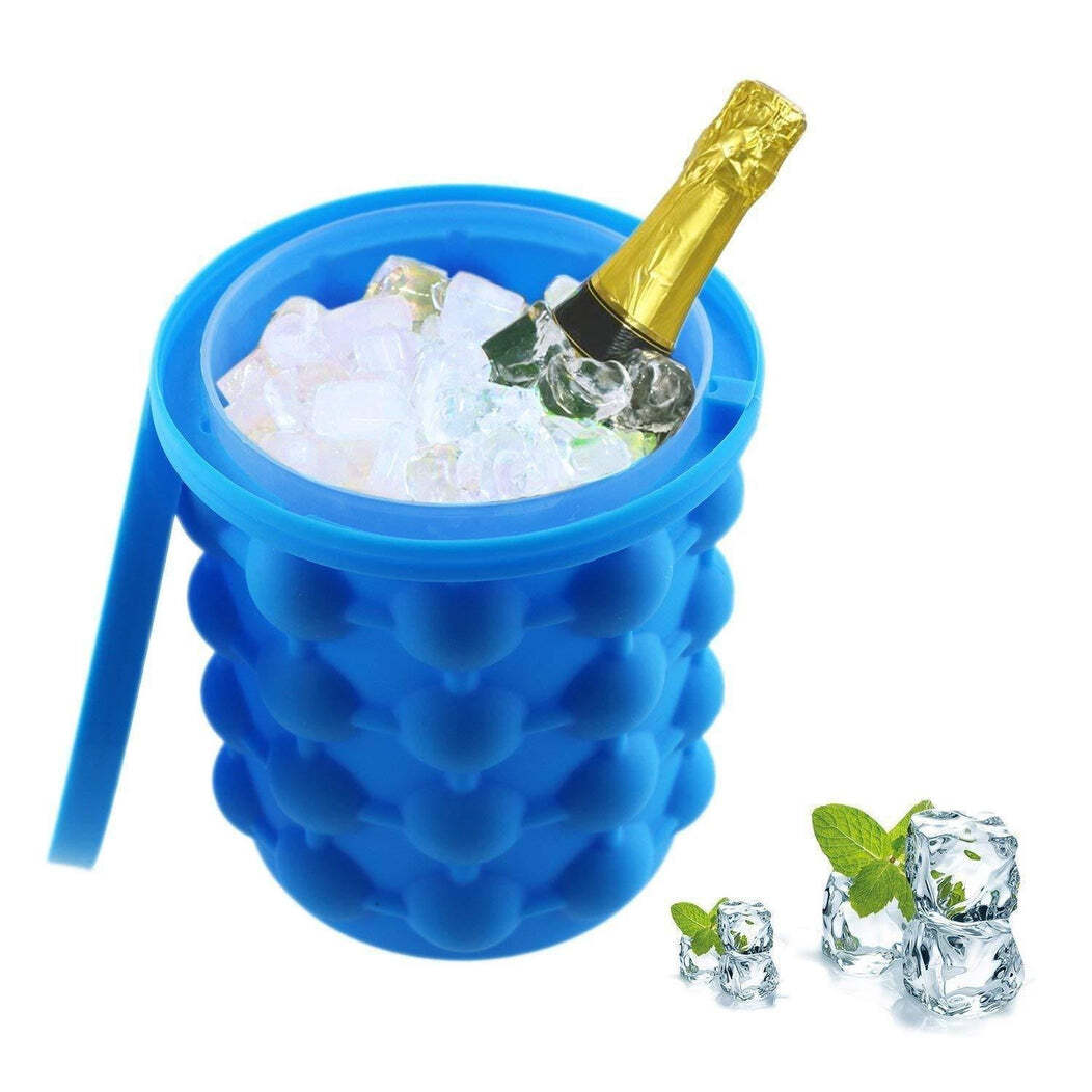 Blue Silicone Ice Cube Maker(0165)