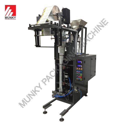 Tea Weigh Filler Machine - Stainless Steel, 20g To 1kg Capacity | Fully Automatic, Hmi Touch Screen Control, Ideal For All Types Of Tea Packaging