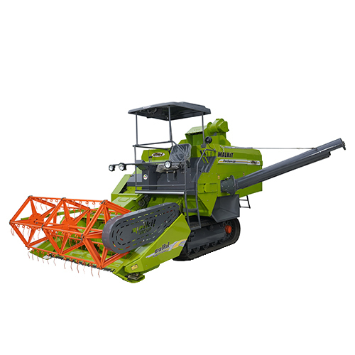 Malkit 597 Partner Combined Harvester - Color: Green