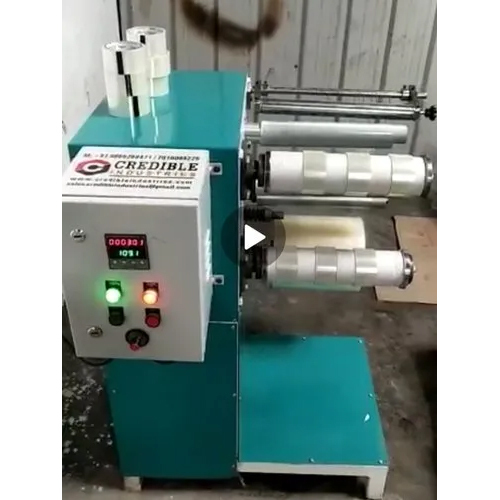 अर्ध स्वचालित बोप स्वयं चिपकने वाला टेप स्लेटिंग मशीन
