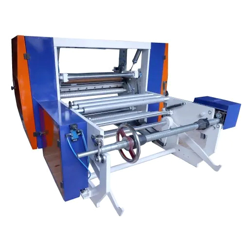 Atm Thermal Paper Roll Slitting Machine - Color: As Per Customer Choice