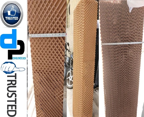 ओडिशा द्वारा ब्राउन सेल्युलोज पेपर कूलिंग पैड