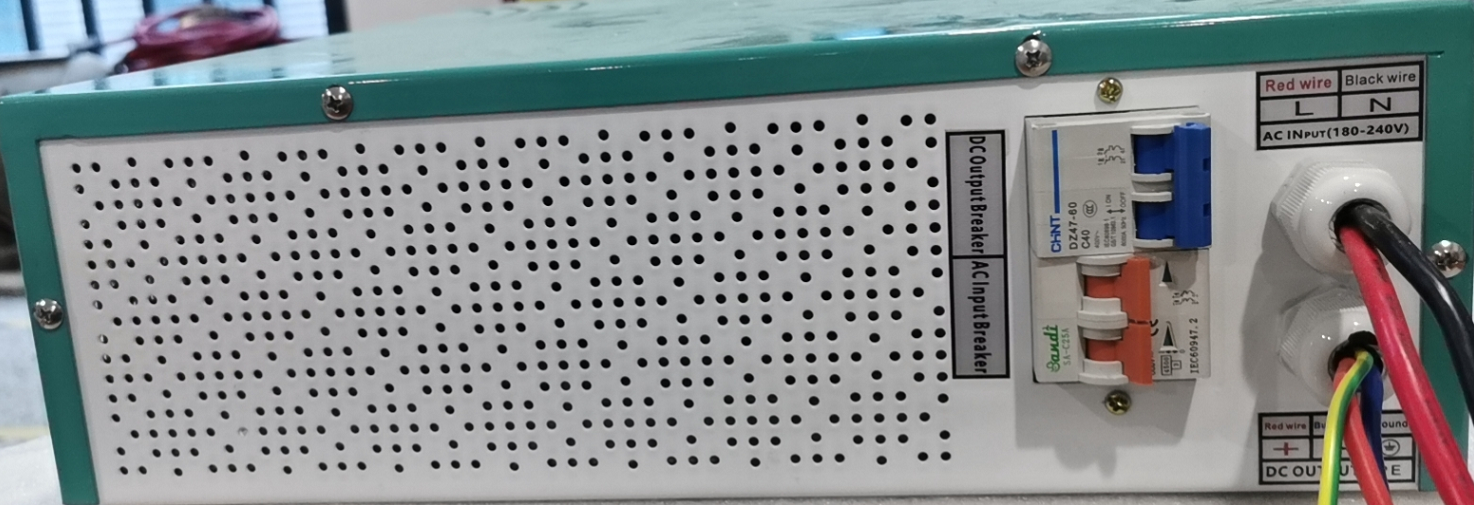7kw Single Phase Ac-dc Charger - 50-750vdc Output , High Efficiency, Lcd Touch Screen Display, Overtemperature Protection, Indoor Use