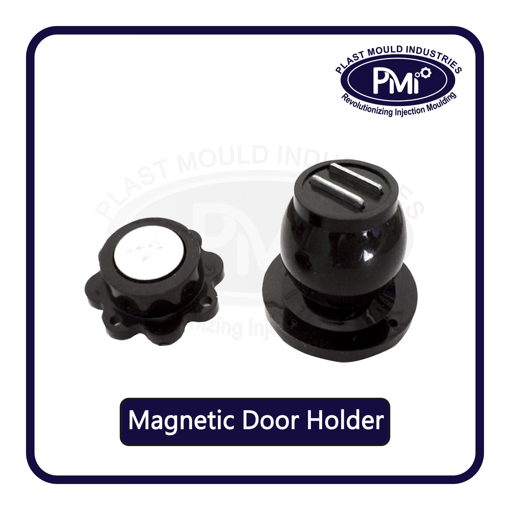 Door Holder - Plastic Material, M-8 Size, Brown Color | Ideal For Door Holding Applications With Durable Screen Netting