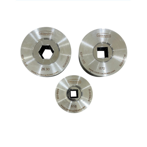 Square Bar Drawing Dies - Tungsten Carbide, Standard Size, Golden Finish | Ideal for Bar Drawing, Precision Stamping Application