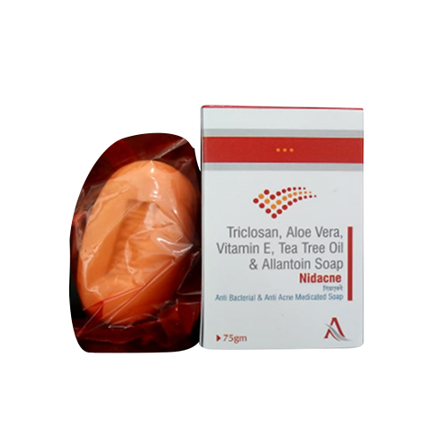 75G Triclosan Aloe Vera Vitamin E Tea Tree Oil And Allantoin Soap Ingredients: Herbal