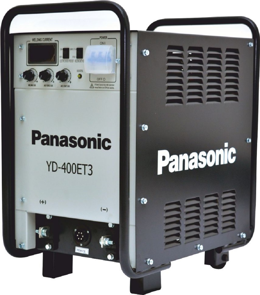 Panasonic High Performance Igbt Arc Welding Machine - 500x400x500mm, 400a Output Current, 3hp Power, Air Cooled Efficiency 100% | Heavy-duty, Suitable For Industrial And Shipyard Use, Works With 30-40 Meter Cable Length