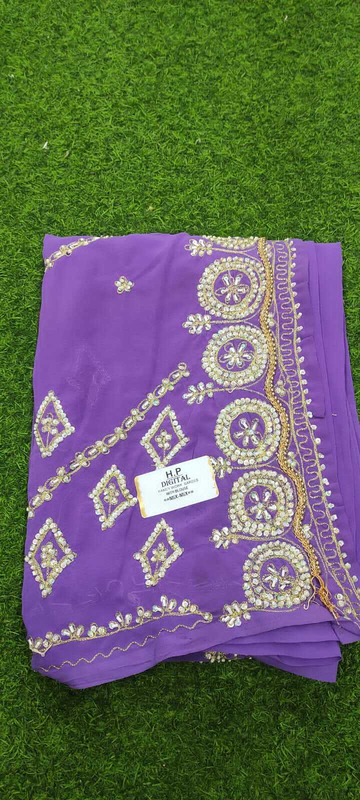 New Saree Collection - Heavy Quality Work Sarees, Mix Color, Embroidered Design, Breathable & Washable | Traditional Full Sarees With Blouse