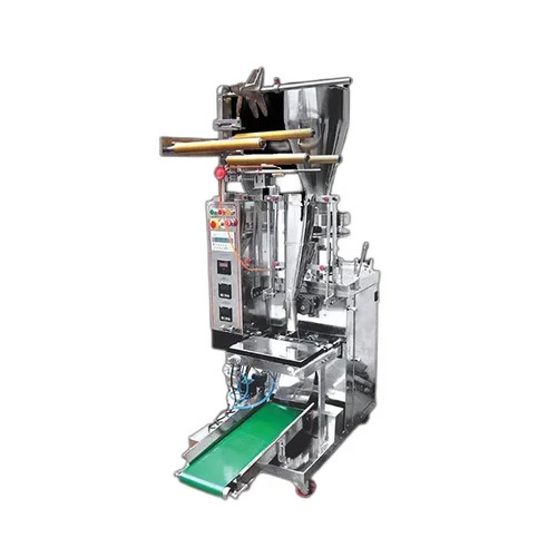 Bearing Pouch Packing Machine - Stainless Steel, Silver Color | Heavy Duty, Durable, Highly Efficient, Automatic, PLC Control