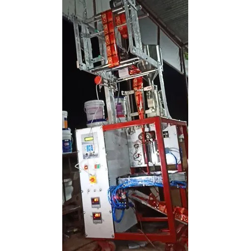 Tea Bag Packing Machine - Stainless Steel, Automatic PLC Control, Electric Drive | Heavy Duty, Durable, Highly Efficient, 6 Months Warranty, White Color