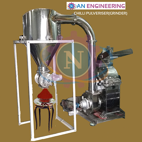 Spices Grinder Pulverizer - Material: Stainless Steel
