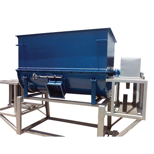 Ribbon Mixer Blender - Stainless Steel, 24x24x27 Inch Dimensions | Semi-Automatic, Capacity 100-500kg, 5 HP Power, U-Shaped Tank, 100-2000 Kg/hr